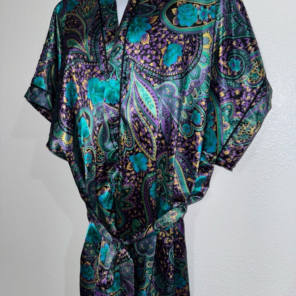 Circa2000luxury Kimono Robe with Belt